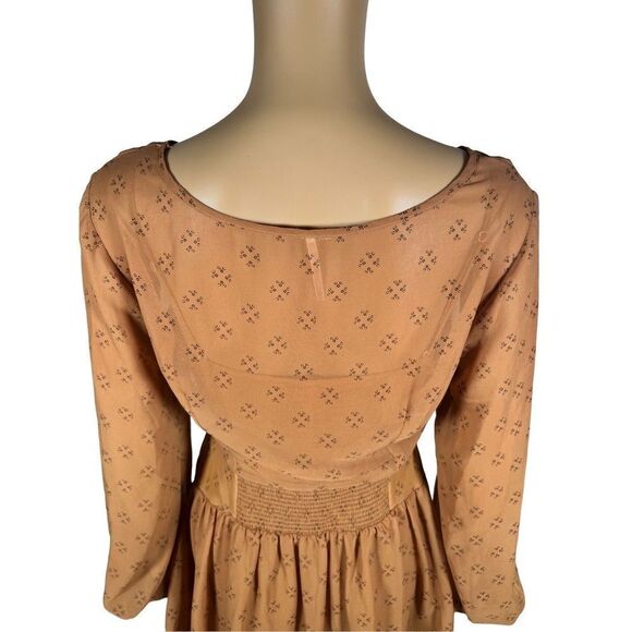 NWOT Free People Women's Baby Dee Chiffon Sheer Fit & Flare Mini Dress Size S - Picture 5 of 10